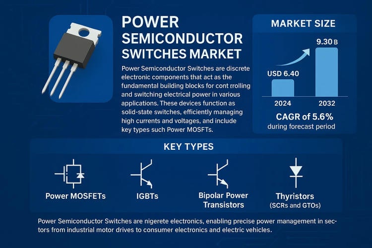 Power Semiconductor Switches Market: Growth Landscape, Trends, and Competitive Insights 2032