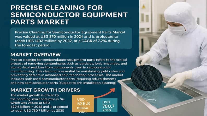 Precise Cleaning for Semiconductor Equipment Parts Market: Global Industry Trends, Process Technologies, and Forecast 2025–2032