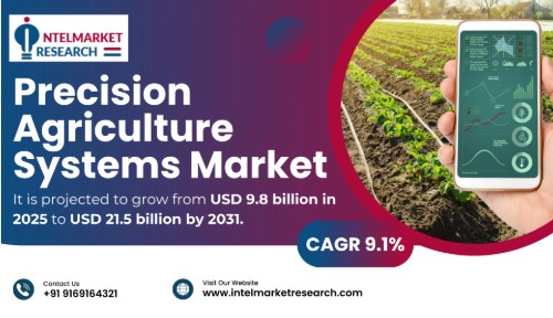 Precision Agriculture Systems Market Set to Surpass USD 21.5 Billion by 2032 | Key Trends & Drivers