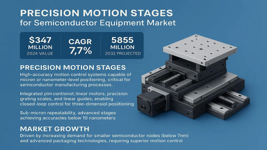 Precision Motion Stages for Semiconductor Equipment Market: Global Business Strategies, Market Size, and Forecast 2025–2032