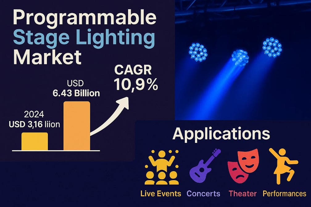 Top Trends and Key Players Driving the Programmable Stage Lighting Market Growth by 2032