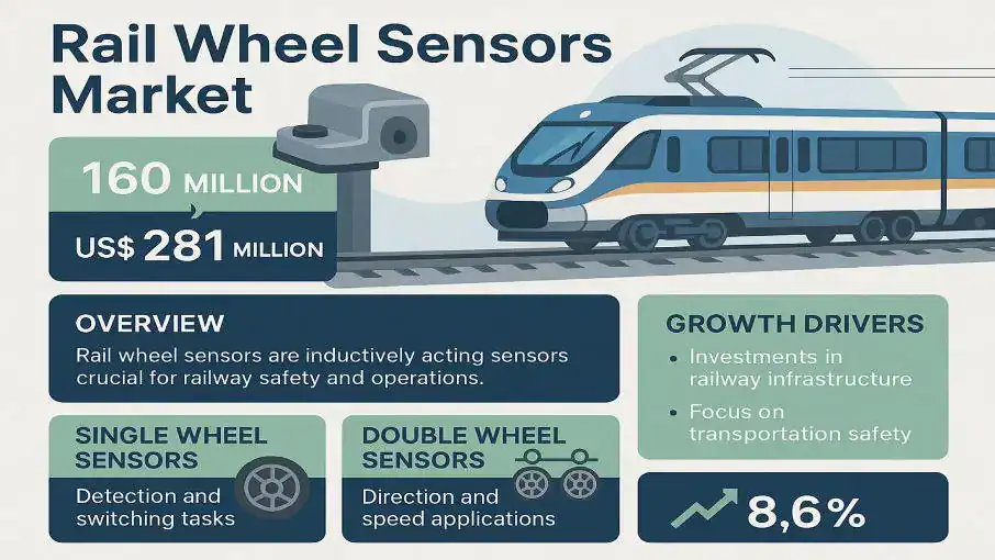 Rail Wheel Sensors Market Size, Top Trends, and Key Players Driving Growth to 2032