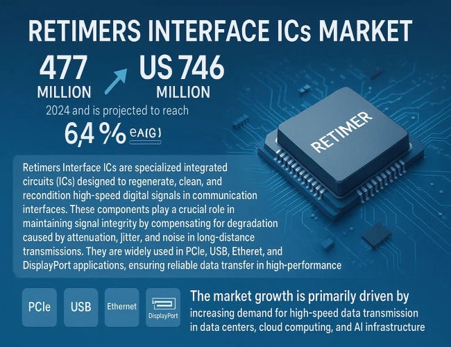 Retimers Interface ICs: Top Trends Transforming High-Speed Links