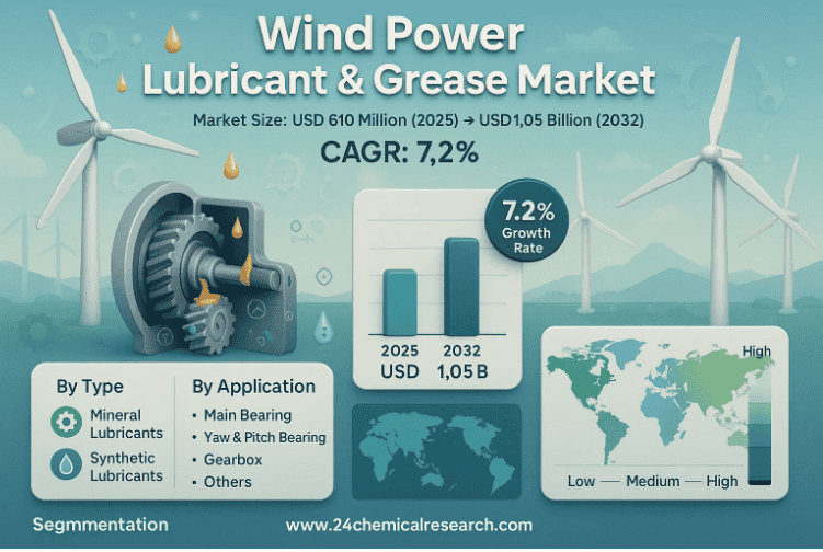 Wind Power Lubricant and Grease Market Global Forecast Report 2025–2032: Segment Insights, Innovation Trends & Leading Players