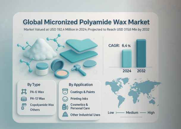 Micronized Polyamide Wax Market Global Forecast Report 2025–2032: Segment Insights, Innovation Trends & Leading Players