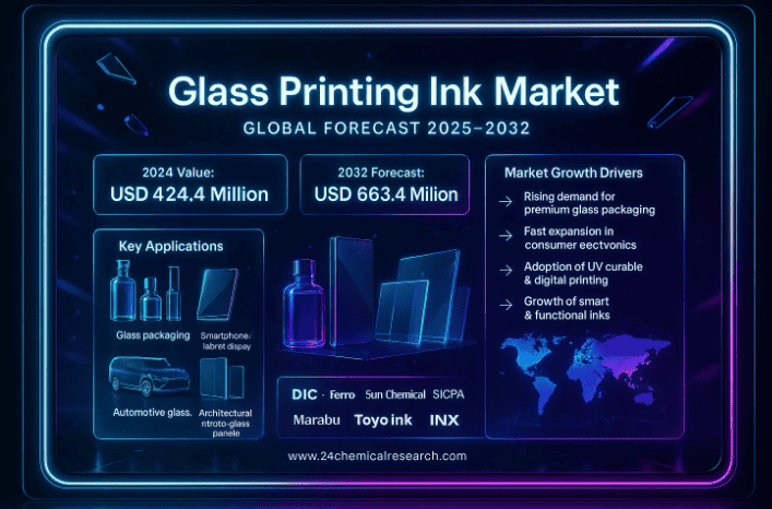 Glass Printing Ink Market Demonstrates Robust Growth, Fueled by Packaging and Electronics Demand