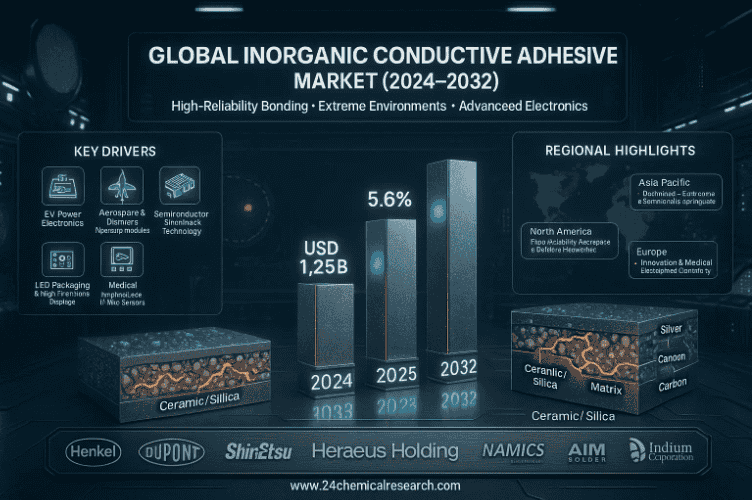 Inorganic Conductive Adhesive Market Demonstrates Steady Growth, Fueled by Demanding Electronics and Harsh Environment Applications
