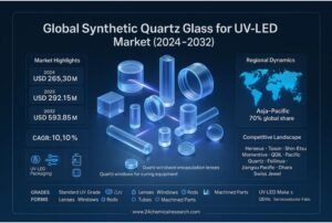 Global Synthetic Quartz Glass for UV-LED market