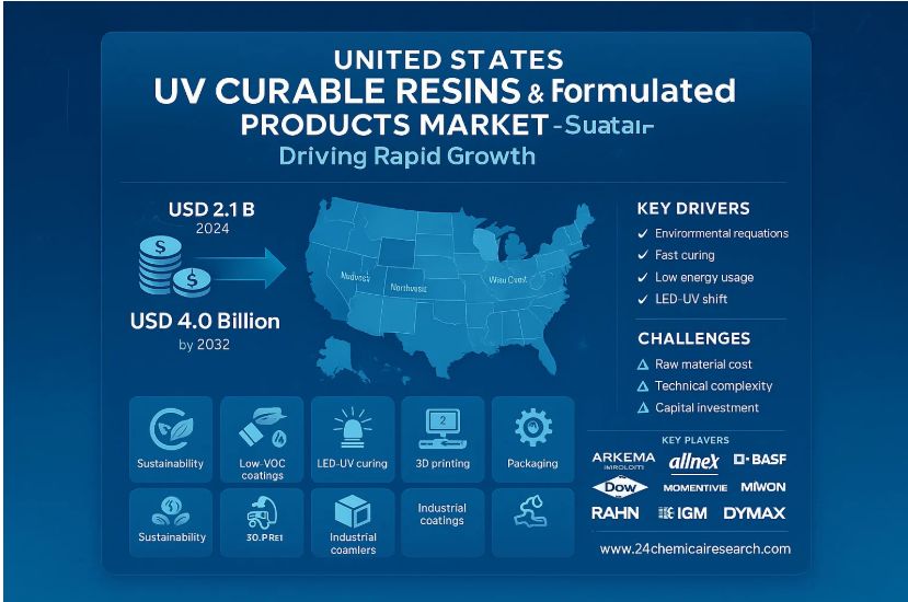 How Is Sustainability Driving the United States UV Curable Resins Market?