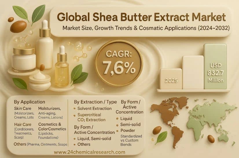 How Is the Shea Butter Extract Market Meeting Demand for High-Performance Natural Cosmetics?