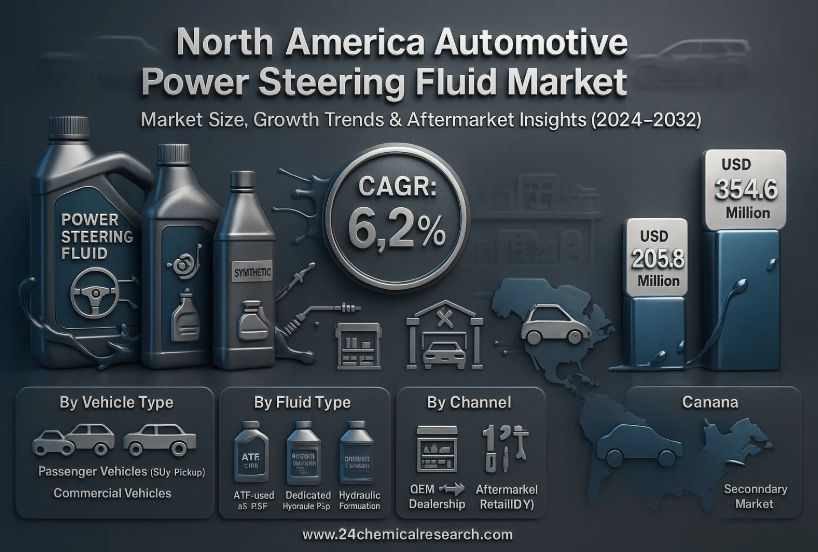 Is North America’s Aging Vehicle Parc the Key Driver for Power Steering Fluid Growth?