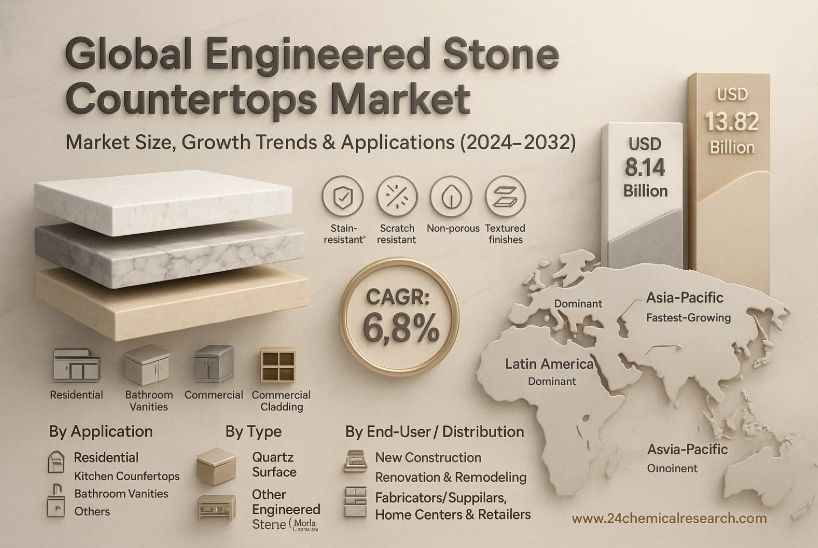 How Is Innovation Expanding the Market for Engineered Stone Countertops?