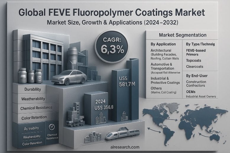 Global FEVE Fluoropolymer Coating Market Demonstrates Steady Growth, Fueled by Superior Weathering and Aesthetic Performance