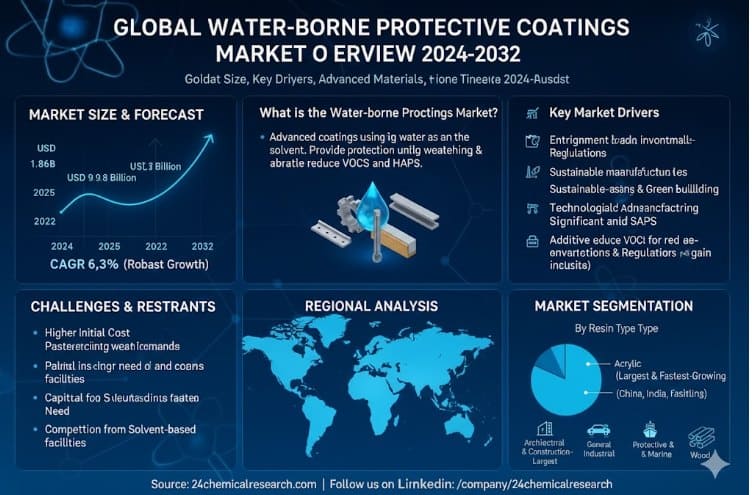 Global Water-borne Protective Coatings Market Poised for Robust Growth, Driven by Environmental Regulations and Sustainable Manufacturing