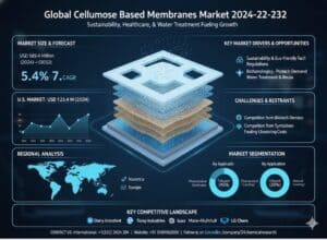 Global cellulose based membranes market