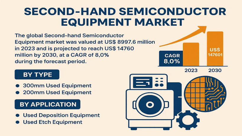 Second-hand Semiconductor Equipment Market Size & Top Trends Shaping Growth to 2032