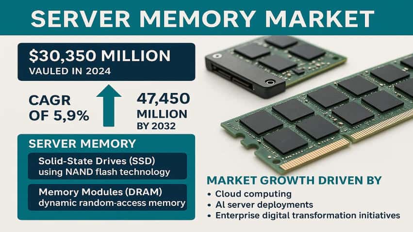 Server Memory Market: Global Market Size, Growth Drivers, and Forecast 2025–2032
