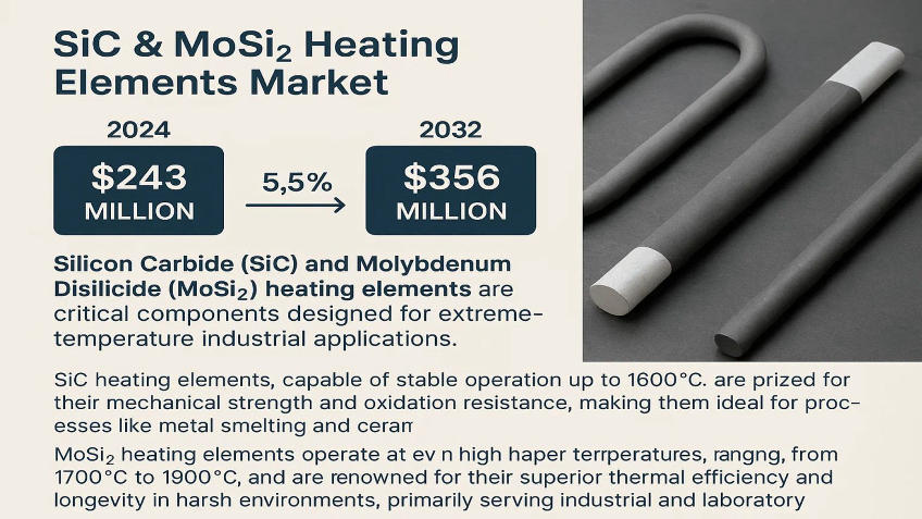 SiC & MoSi2 Heating Elements Market: Global Industry Trends, Technology Advancements, and Forecast 2025–2032