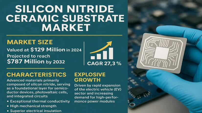Silicon Nitride Ceramic Substrate Market: Cybersecurity Investments to Witness a CAGR of 27.3% Through 2032