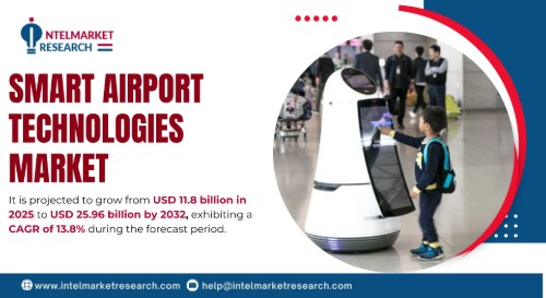 Smart Airport Technologies Market to Hit USD 25.96 Billion by 2032 | 13.8% CAGR Outlook