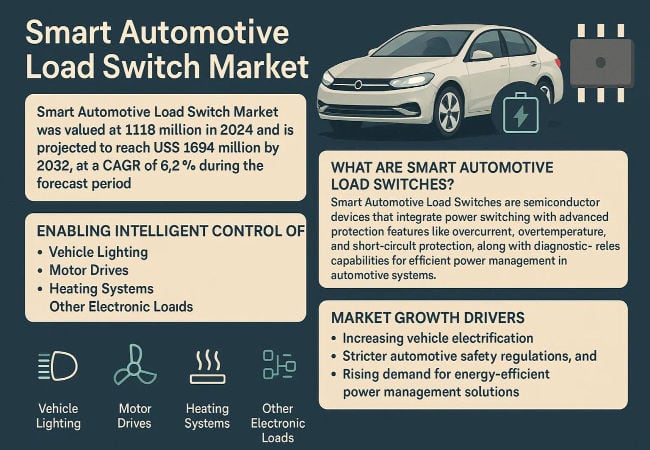 Smart Automotive Load Switch Market Analysis: Top Trends, Key Players & Growth Outlook
