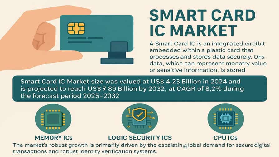 Smart Card IC Market: Global Business Strategies, Market Size, and Forecast 2025–2032