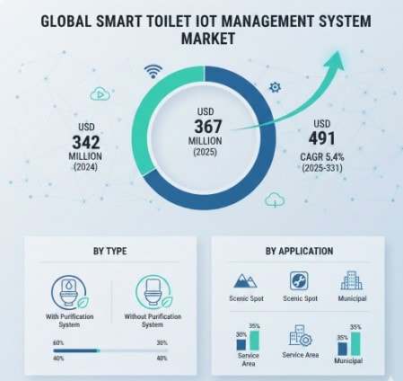 Smart Toilet IoT Management System Market Growth Analysis, Dynamics, Key Players and Innovations, Outlook and Forecast 2025-2032