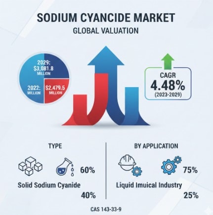 Sodium Cyanide (CAS 143-33-9) Market Growth Analysis, Market Dynamics, Key Players and Innovations, Outlook and Forecast 2024-2030