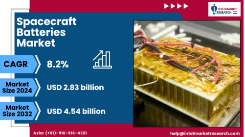 Spacecraft Batteries Market Size to Reach USD 4.54 Billion by 2032 as Space Missions Accelerate