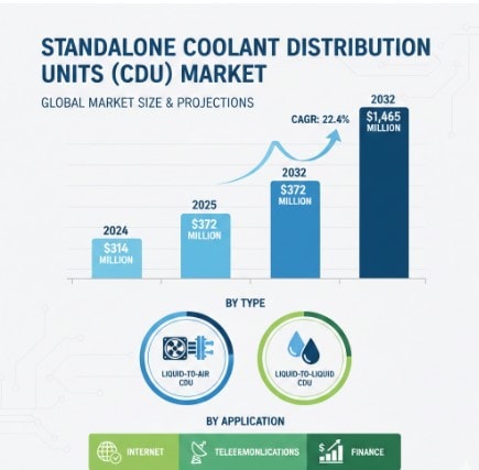 Standalone Coolant Distribution Units (CDU) Market Growth Analysis, Dynamics, Key Players, and Innovations, Outlook and Forecast 2025-2032
