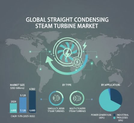 Straight Condensing Steam Turbine Market Growth Analysis, Market Dynamics, Key Players and Innovations, Outlook and Forecast 2025-2032