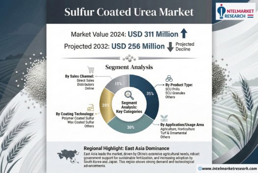 Top Trends Reshaping the Global Sulfur Coated Urea Market, Forecast to 2032