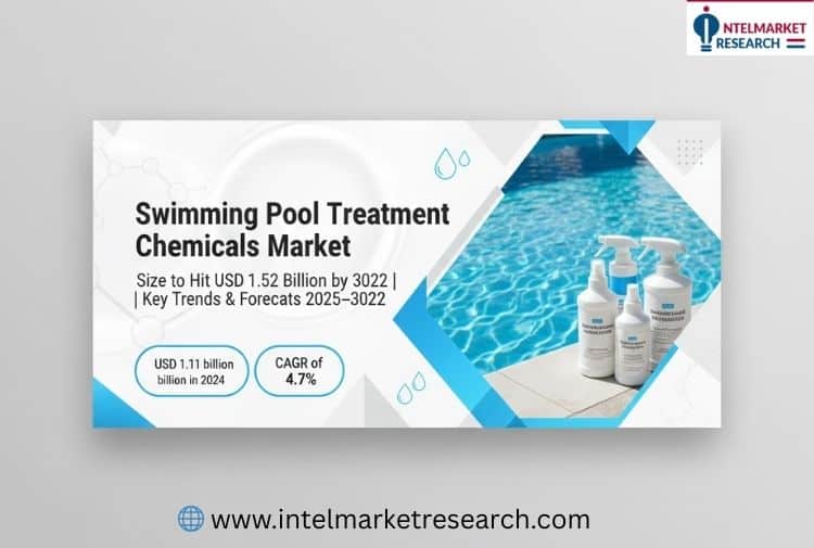 Swimming Pool Treatment Chemicals Market Size to Hit USD 1.52 Billion by 2032 Key Trends & Forecasts 2025–2032