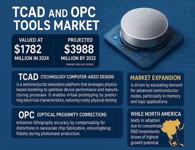 TCAD & OPC Tools Market: Top 7 Emerging Trends, Key Players and Market Size to 2032