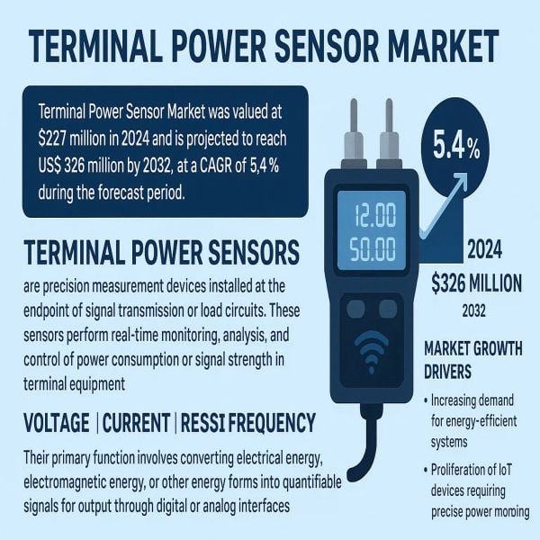 Terminal Power Sensor Market Poised for Strong Growth as 5G and Industrial Efficiency Accelerates Demand