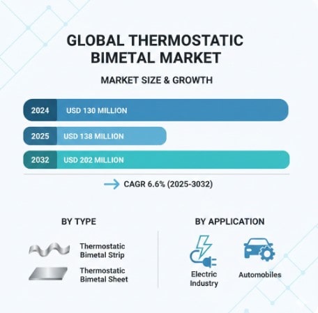 Thermostatic Bimetal Market Growth Analysis, Dynamics, Key Players and Innovations, Outlook and Forecast 2025-2032