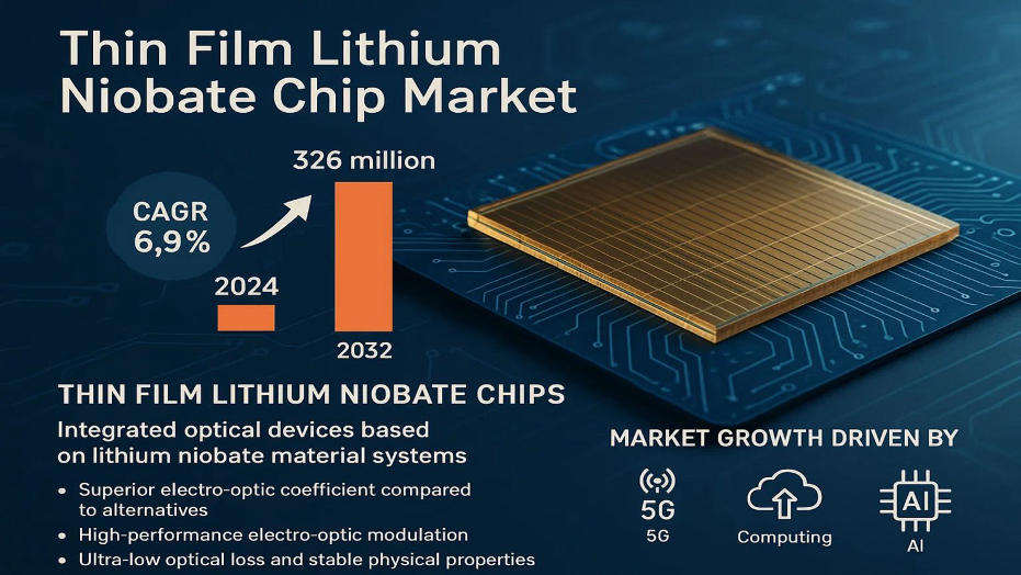 Thin Film Lithium Niobate Chip Market: Global Industry Trends, Technology Advancements, and Forecast 2025–2032