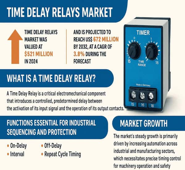 Time Delay Relays Market: Market Size and Top Growth Drivers