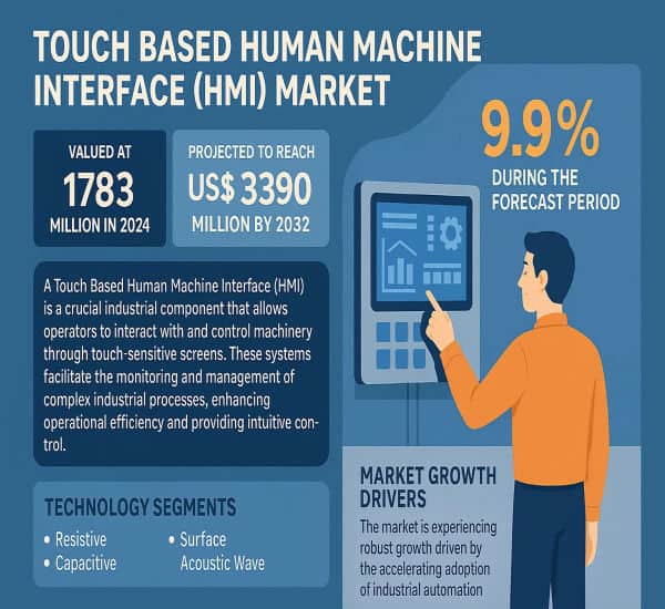 Touch-Based HMI Market: Top Trends Powering Next-Gen Interfaces