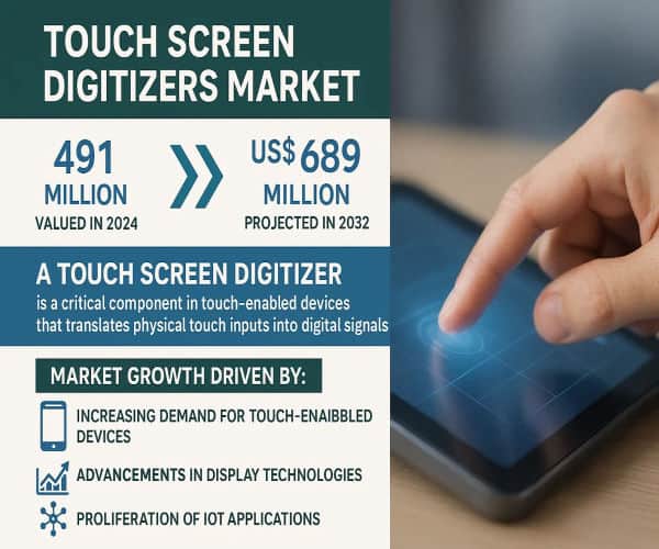 5. Touch Screen Digitizers: Top Trends Driving Market Growth & Key Players