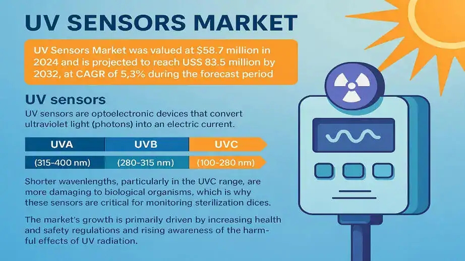 UV Sensors Market Size, Top Trends & Key Players Shaping Growth Through 2032