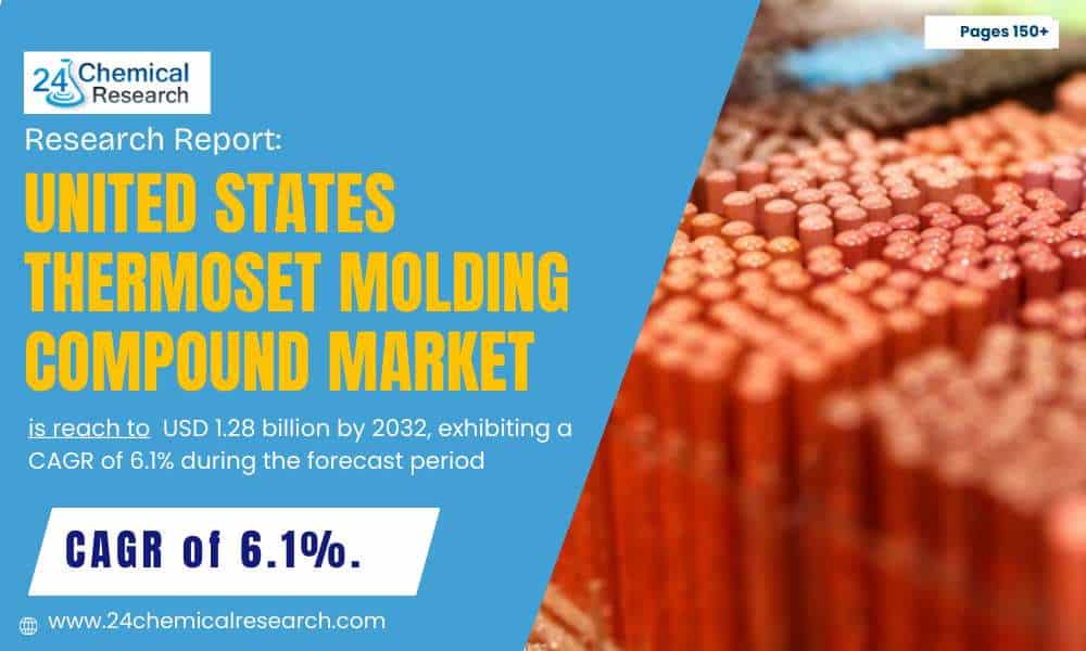 US Thermoset Molding Compound Market to Reach USD 1.28 Billion by 2032, Driven by Automotive and Electrical Demand