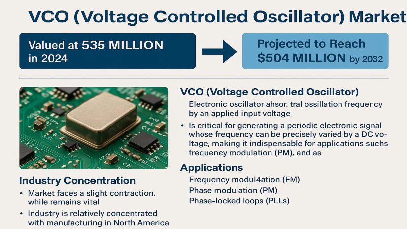 VCO (Voltage Controlled Oscillator) market: Strategic Analysis and Future Investment Scope 2032