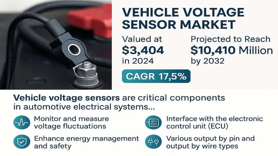 Vehicle Voltage Sensor Market: Global Industry Trends, Technology Advancements, and Forecast 2025–2032