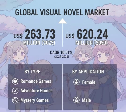 Visual Novel Market Growth Analysis 2025-2031: Trends, Key Players, and Market Insights