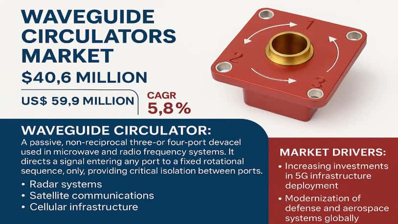Top Trends and Key Players Shaping the Waveguide Circulators Market Growth to 2032
