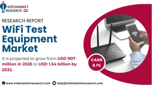 WiFi Test Equipment Market Size Set to Hit USD 1.54 Billion by 2032 as 8.1% CAGR Signals Network Shift