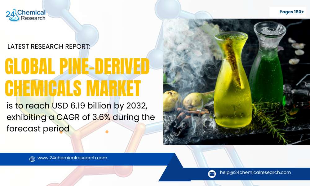 How Sustainable Trends Drive Pine-Derived Chemicals Market to USD 6.19 Billion by 2032