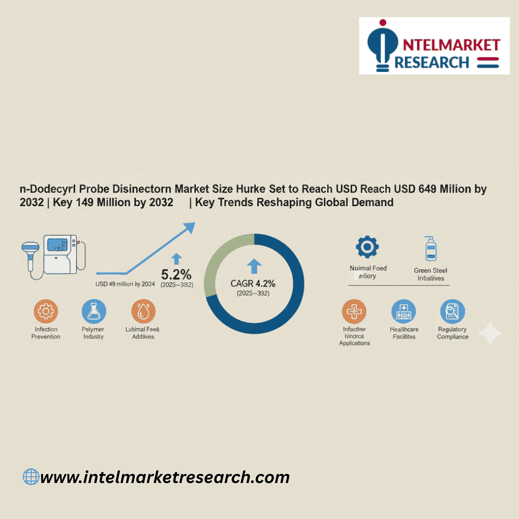 n-Dodecyl Mercaptan Market Size Set to Reach USD 69.8 Million by 2032 | Key Trends and Forecasts 2025–2032