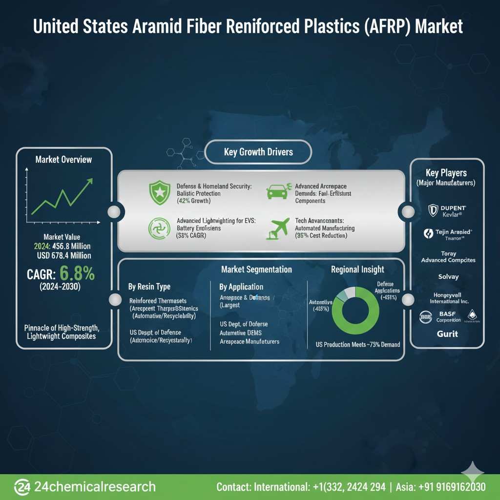 Automotive and Defense Lead Demand for Aramid Fibre Reinforced Plastics in the United States